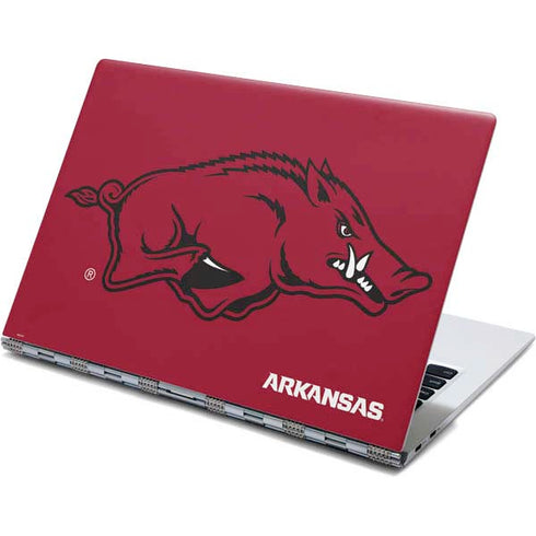 University of Arkansas-Fayetteville Razorbacks Red Logo Yoga 910 2-in-1 14in Touch-Screen Skin
